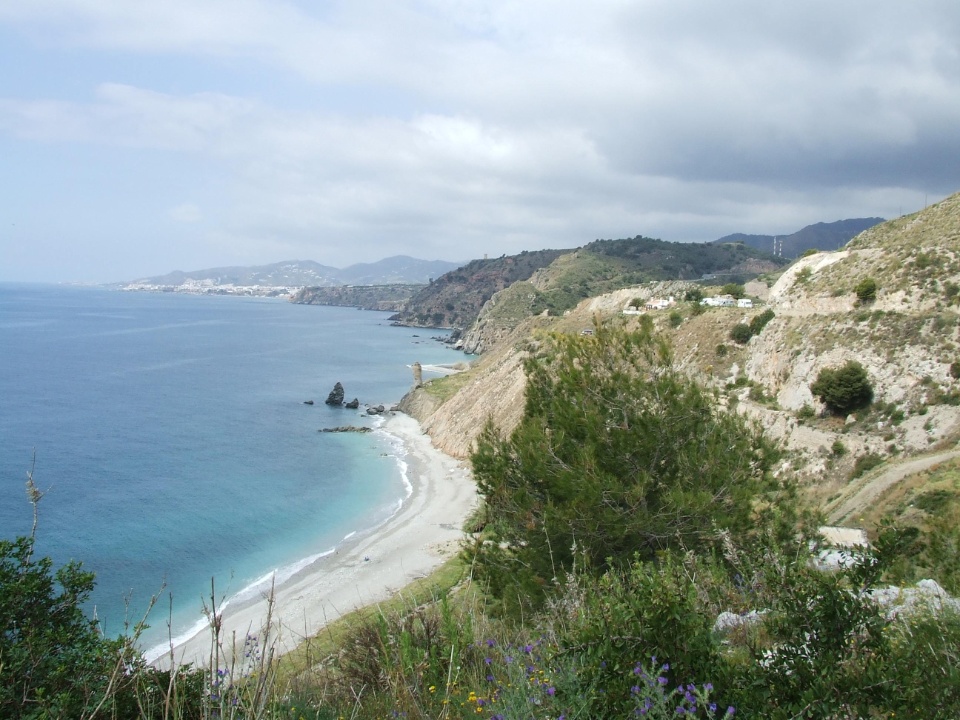 Playa Canuelo rechts
